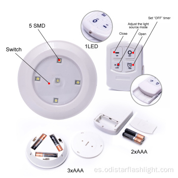 Luz de LED del gabinete de control remoto de 5 SMD